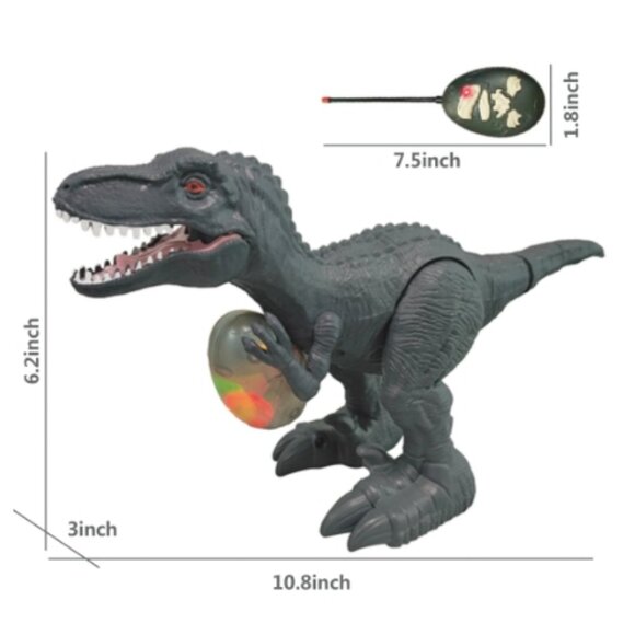 Jurassic Voyage Full Action Dinosaur  RC Remote  🆕📦⌚🏃🏻💨⚡🚚 - Picture 13 of 16